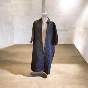 Women’s Black Button-Front Lightweight Coat